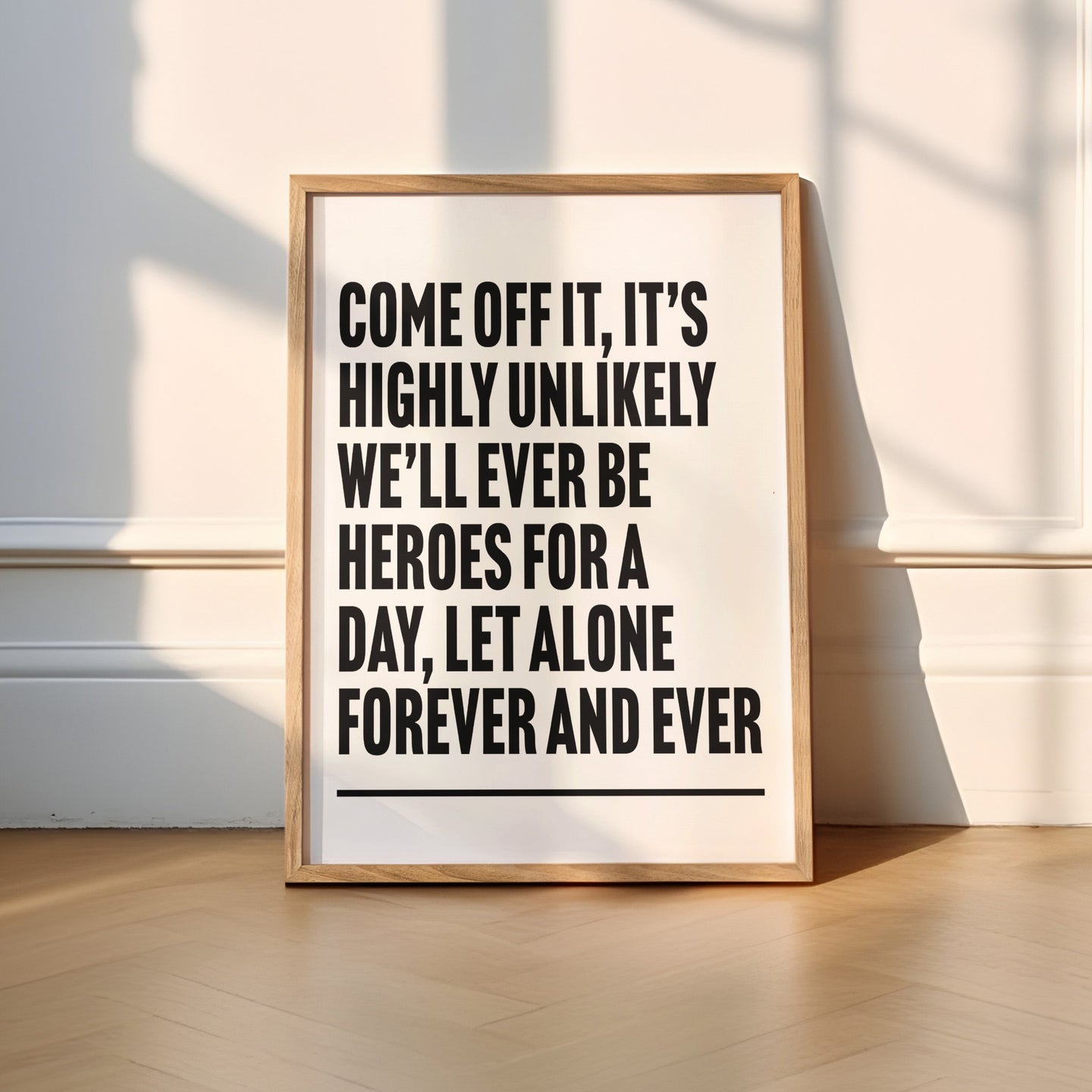 Heroes Print