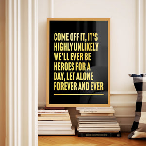 Heroes Print