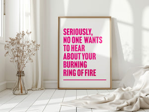 Ring Of Fire Print