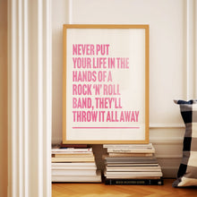 Load image into Gallery viewer, Don&#39;t Look Back In Anger Print