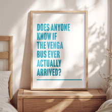 Load image into Gallery viewer, Venga Bus Print