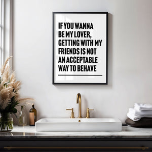 Wannabe Print
