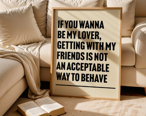 Wannabe Print