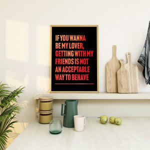 Wannabe Print