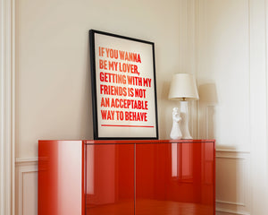 Wannabe Print