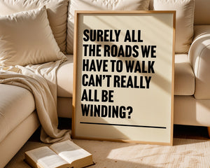 Wonderwall Oasis Print