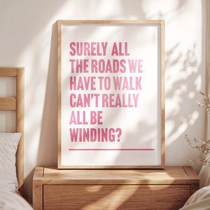 Wonderwall Oasis Print
