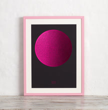 Load image into Gallery viewer, Solid Spiral Morse Code Song Lyric Print