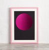 Solid Spiral Morse Code Song Lyric Print