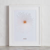 Starburst Morse Code Song Lyric Print