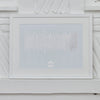 Vertical Lines Morse Code Song Lyric Print