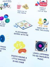 Load image into Gallery viewer, Personalised Illustrated Grandad Gift