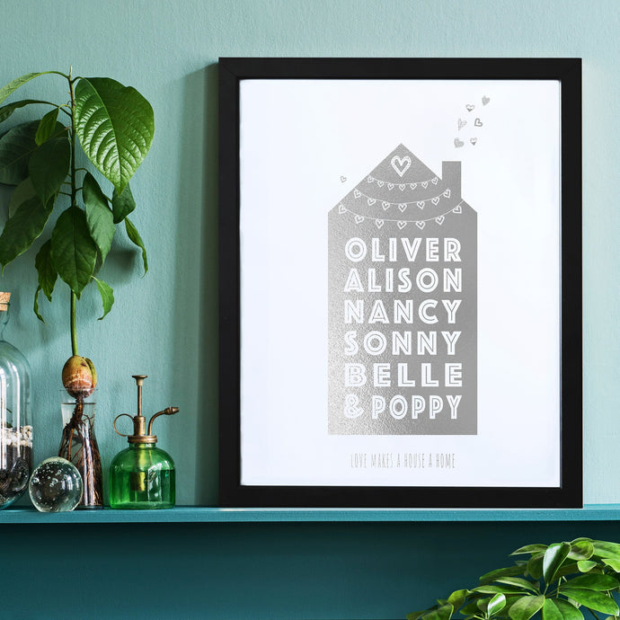 10th Tin Anniversary Home Print