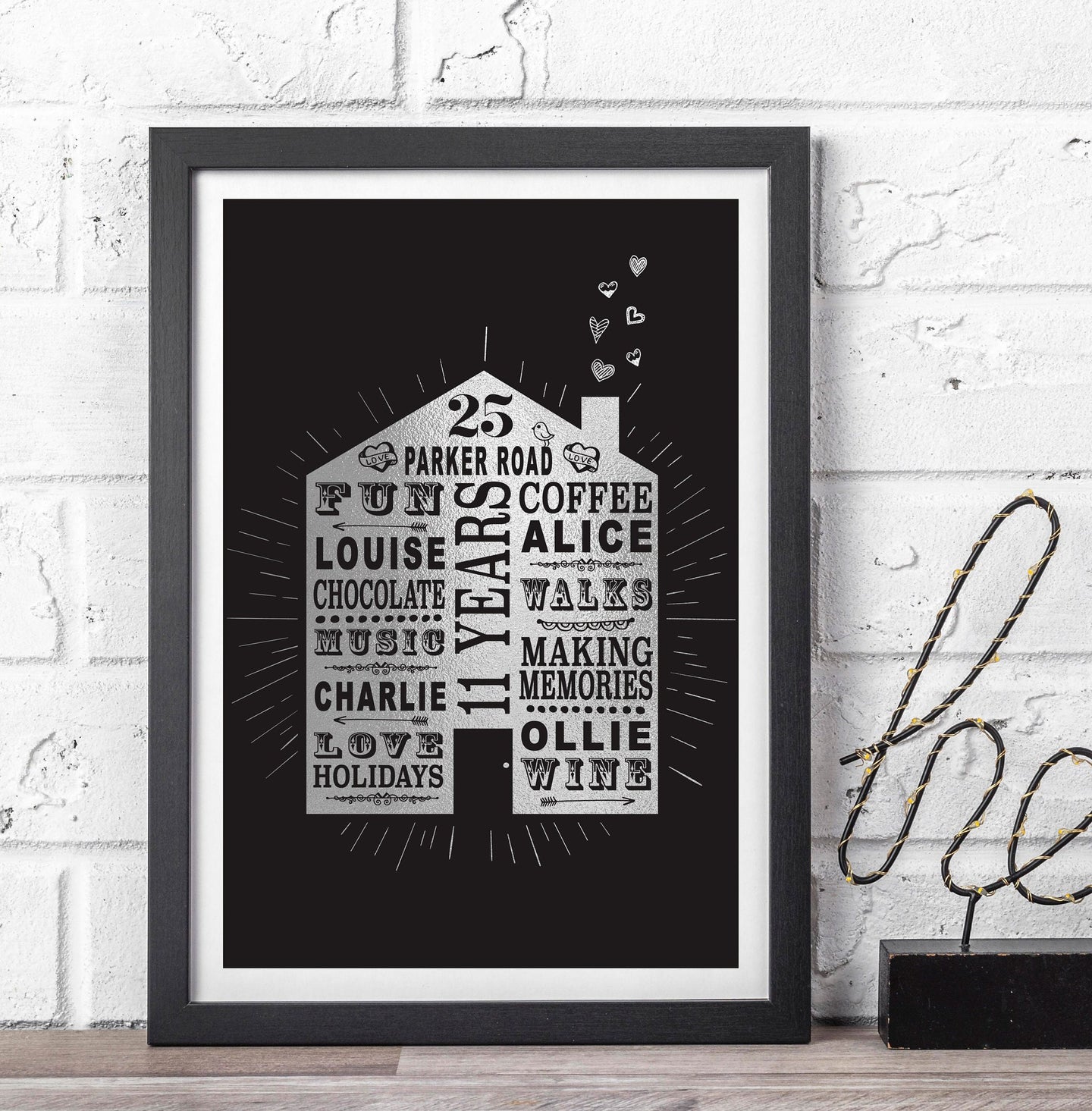 11th Steel Anniversary Home Print
