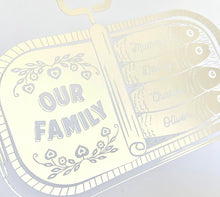 Load image into Gallery viewer, 11th Steel Wedding Anniversary Sardine Print