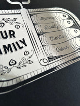 Load image into Gallery viewer, 11th Steel Wedding Anniversary Sardine Print