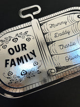 Load image into Gallery viewer, 11th Steel Wedding Anniversary Sardine Print